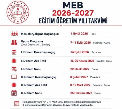 2026-2027 Eğitim-Öğretim Yılı Hazırlıkları